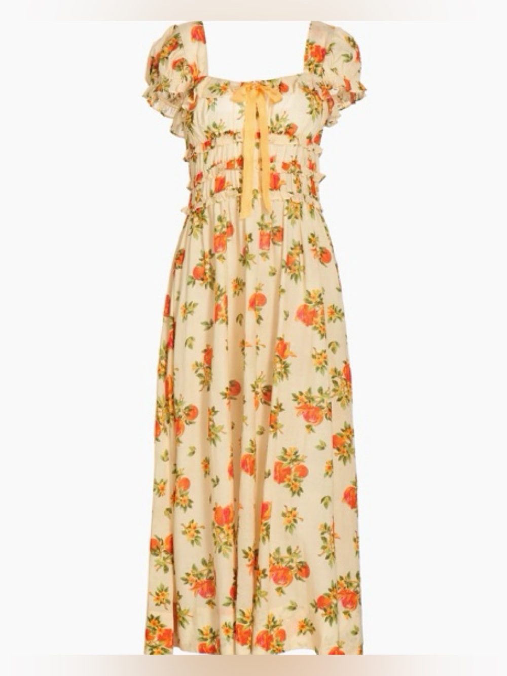 Doen Clarinet Dress in Orangerie Floral - Picture 8 of 9